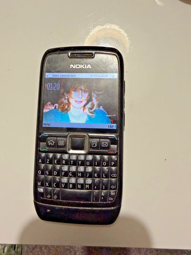 Nokia e71 noir argenté sur - nokia,