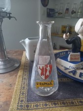 Ancienne carafe de bistrot St Raphaël quinquina Circa 1930