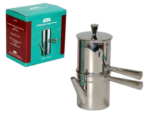 Cafetière napoletana pour 2 - cafetière, 1-2