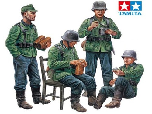 Tamiya soldats allemands - soldats, au