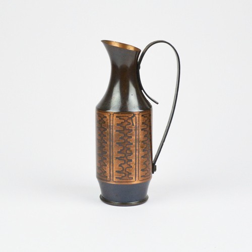 Vase vintage cuivre 18cm - en,