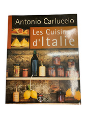 LIVRE DE RECETTE ANTONIO CARLUCCIO LES CUISINES D ITALIE