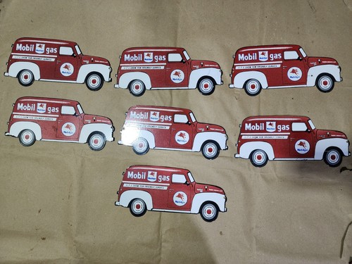 Mobilgas truck lot 7pc - truck,