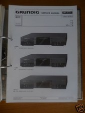 Service manuelle grundig - manuelle, 1