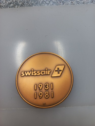 Medaille swissair bronze - swissair, en