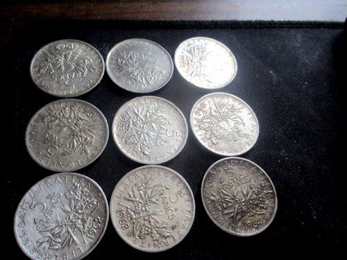 Pieces franc la semeuse - pieces,