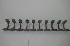 10 ancienne patere art deco porte manteau aluminium ecole