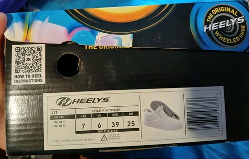 Heelys pro white wheeled - heelys,