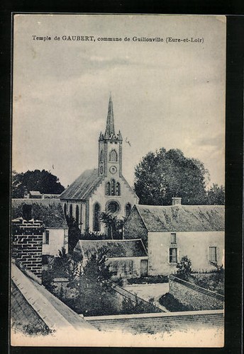 Cpa gaubert temple - cpa,