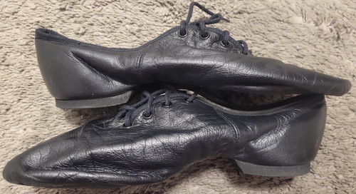 Bloch black leather jazz dance - bloch,