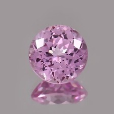 Ravissante Fin Qualité Naturel Ceylan Saphir Rose Rond Gemme Coupe 9x9 MM