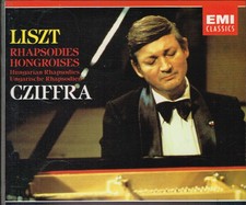 Liszt : Rapsodie Ungheresi / Georges Cziffra - CD