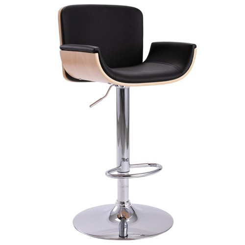 Chaise bar noir similicuir - de,