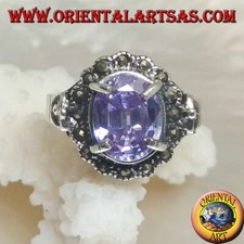 Bague en Argent 925‰ Zircon