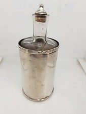 ANCIEN FLACON A PARFUM monture ARGENT MASSIF ANGLETERRE XX e BIRMINGHAM