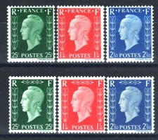 FRANCE STAMP N° 701A / 701F "