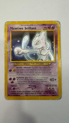 Carte pokémon mewtwo - carte,