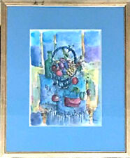 AGOSTINI    TONY   AQUARELLE  ENCADREE