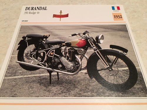 Carte moto durandal - carte, 350
