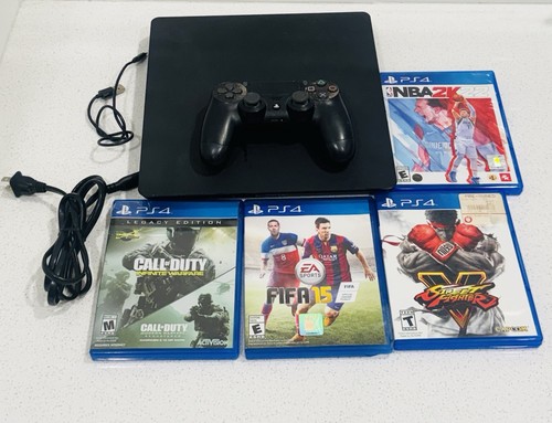 Sony ps4 slim black - sony, 500gb