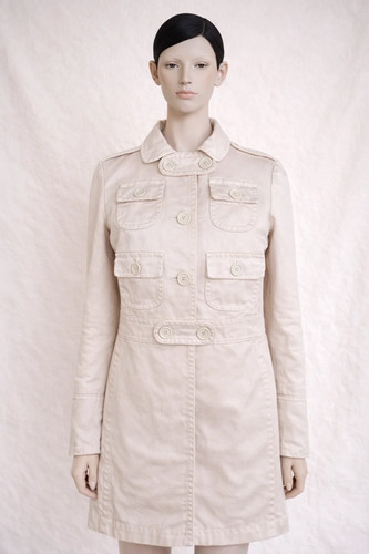 Marc jacobs trench coton nude - coton,