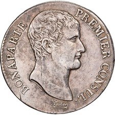 [#138113] France, Bonaparte Premier Consul, 5 Francs, An 12, Bayonne, Argent, EF