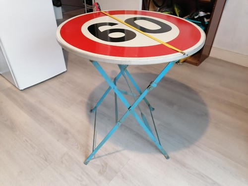 Table vintage industriel - table,