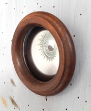 Mini oeil de sorcière bois brun.