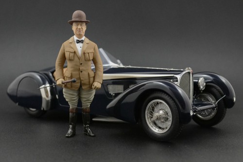 Ettore bugatti figure pour - bugatti,