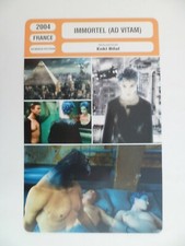 CARTE FICHE CINEMA 2004 IMMORTEL AD VITAM Linda Hardy Thomas Kretschmann Charlot