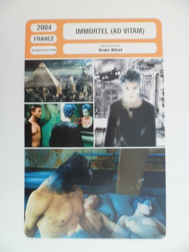 Carte fiche cinema 2004 - carte,