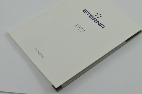 Eterna instruction manuelle - eterna,