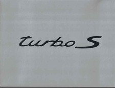 Catalogue Brochure Porsche 911 Turbo S (997) 01/2010 France (coffret)