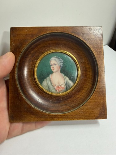 Miniature ancien tableau - miniature,