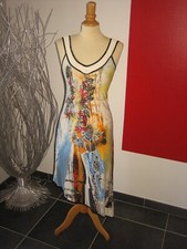 ROBE FLEURIE ASSYMMETRICAL FLORAL DRESS LEGATTE BY SAVE THE QUEEN II 38 UK M 10