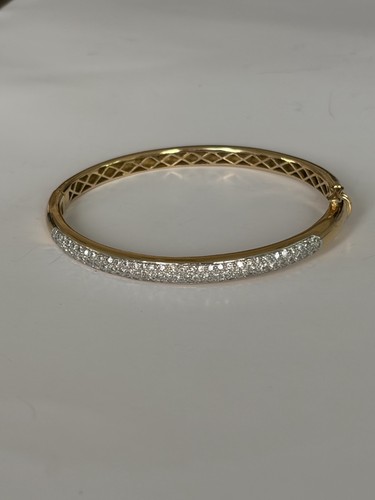 7870 bracelet jonc ouvrant or - 7870-,