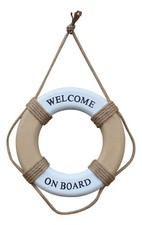 Bouée de sauvetage en Bois