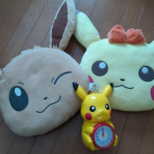 Lot horloge coussin - de,