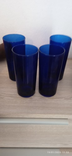 Lot verres bleu - lot,