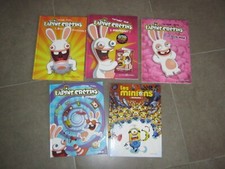 LOT EO LES LAPINS CRETINS 1 3 5 9 TBE