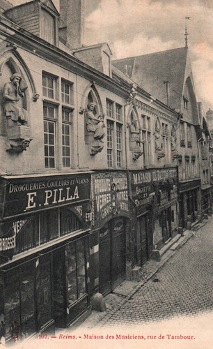 Carte postale reims marne - -,