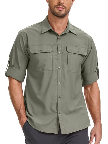 Chemise safari homme upf50 - chemise,