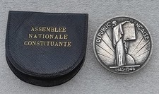 RARE MEDAILLE ARGENT ASSEMBLEE