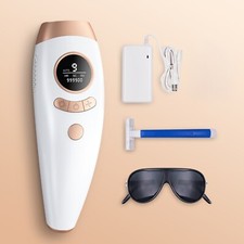Épilateur laser lumière pulsée 3 en 1 IPL 999000 flashs pour bikini, corps