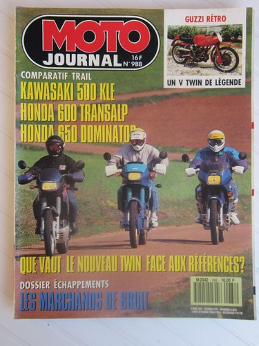 Moto journal 988 kawasaki - moto,