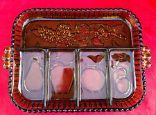 Plat De Service En Verre