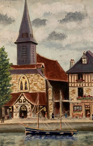 1950 painting peinture paris - painting,