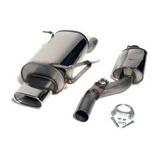 Ligne d'échappement Inox sport JETEX après catalyseur pour BMW Z3 E36 1.9l 16S