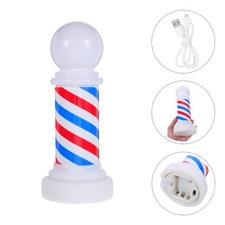  Hair Salon Decoration PC Barber Pole Enseigne Shop Décoration Coiffeur Coiffure