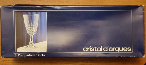 Cristal arques x verres - cristal, d'arques